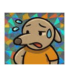 キラキラシール風ペロリんアリクイ@SFW（個別スタンプ：27）