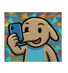 キラキラシール風ペロリんアリクイ@SFW（個別スタンプ：30）