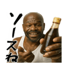 つまらないこと言う黒人(便利なギャグ返信)（個別スタンプ：10）