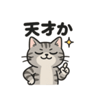 脱力アメショのゆるっと毎日（個別スタンプ：21）