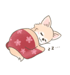 【年末年始】チワワちゃん年賀スタンプ再販（個別スタンプ：21）