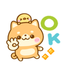 全肯定♡ 豆柴日和（個別スタンプ：4）