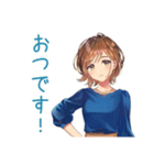 大人のお姉さん★おつかれ様（個別スタンプ：4）