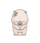 ゆるっとウォンバットちゃん（個別スタンプ：20）