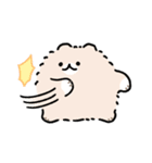 ぺたぺたポメトーン（橙）（個別スタンプ：31）