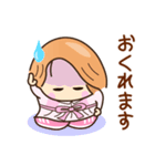 ☆笑顔で元気な☆まちあわせスタンプ（個別スタンプ：3）