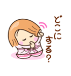 ☆笑顔で元気な☆まちあわせスタンプ（個別スタンプ：34）
