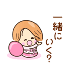 ☆笑顔で元気な☆まちあわせスタンプ（個別スタンプ：35）