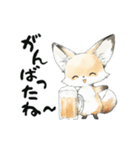 動く！フェネック（個別スタンプ：4）