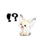 動く！フェネック（個別スタンプ：24）