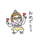 動く！憎めないブス【変な動き】（個別スタンプ：20）