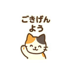 三毛猫のやさしい敬語（個別スタンプ：14）