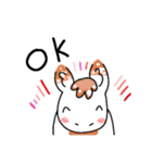 お馬ちゃんの日常☆♪（個別スタンプ：9）
