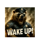 THE・くまちゃんPOLICE（個別スタンプ：6）