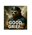 THE・くまちゃんPOLICE（個別スタンプ：7）