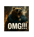 THE・くまちゃんPOLICE（個別スタンプ：11）