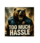 THE・くまちゃんPOLICE（個別スタンプ：13）