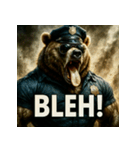 THE・くまちゃんPOLICE（個別スタンプ：14）