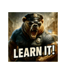 THE・くまちゃんPOLICE（個別スタンプ：17）