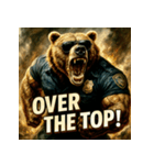 THE・くまちゃんPOLICE（個別スタンプ：18）