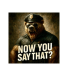 THE・くまちゃんPOLICE（個別スタンプ：21）