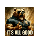 THE・くまちゃんPOLICE（個別スタンプ：30）