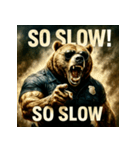 THE・くまちゃんPOLICE（個別スタンプ：31）