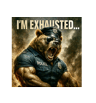 THE・くまちゃんPOLICE（個別スタンプ：33）