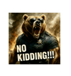 THE・くまちゃんPOLICE（個別スタンプ：37）