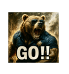 THE・くまちゃんPOLICE（個別スタンプ：38）