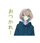 クールな女子★毒舌ツッコミ（個別スタンプ：2）