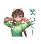 アオザイ女子★異文化交流の日々（個別スタンプ：40）