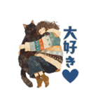 やさしい毎日どうぶつ（個別スタンプ：21）