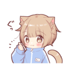 ゆるふわ猫耳少年（個別スタンプ：3）