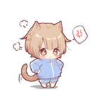 ゆるふわ猫耳少年（個別スタンプ：16）