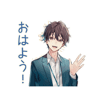 社畜の有給死守★ビジネス男子（個別スタンプ：3）