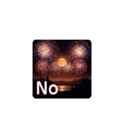 Fireworks and Sea 打ち上げ花火（個別スタンプ：11）