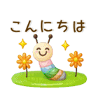毎日使える❤️かわいいクリスタル風（個別スタンプ：15）