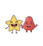 スターフルーツとレンブの物語（個別スタンプ：1）