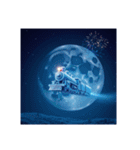 Moonlight Express 月夜のエクスプレス（個別スタンプ：5）