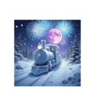 Moonlight Express 月夜のエクスプレス（個別スタンプ：7）