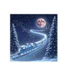 Moonlight Express 月夜のエクスプレス（個別スタンプ：10）