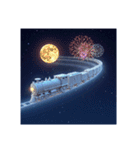 Moonlight Express 月夜のエクスプレス（個別スタンプ：12）