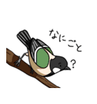 眉毛付き身近な鳥スタンプ（個別スタンプ：13）