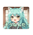パーカーみなみちゃんスタンプ（個別スタンプ：16）
