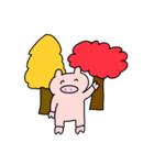 ブヒちゃん秋編（個別スタンプ：16）
