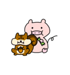 ブヒちゃん秋編（個別スタンプ：19）