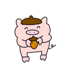 ブヒちゃん秋編（個別スタンプ：21）