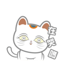 ラッキー猫(招き猫)（個別スタンプ：9）