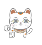 ラッキー猫(招き猫)（個別スタンプ：13）